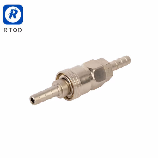 Juego de acopladores de metal, conectores de manguera de compresor de aire, acoplamientos de conexión rápida